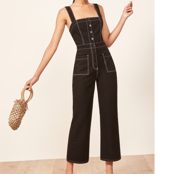 Reformation Pants - Reformation amory wide leg jumpsuit